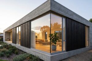 Naświetla i łączniki kątowe – jak tworzyć niebanalne przeszklenia w nowoczesnych fasadach